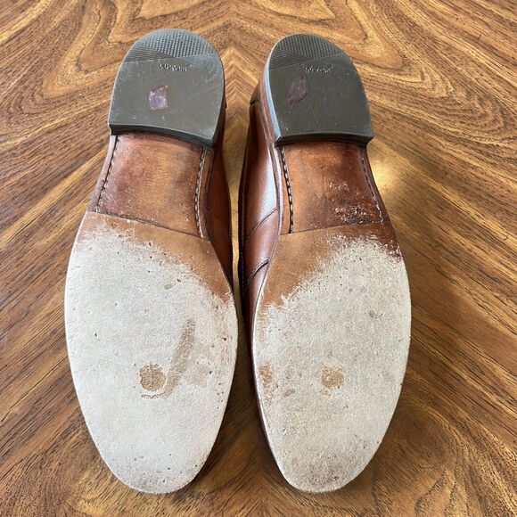 Allen Edmonds Cameron USA Made Mens 10.5 D Leather Penny Loafers Casual Shoes main image 4